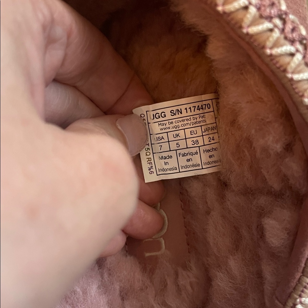 UGG Tasmin II Slippers in Pink Dawn- 7 - Picture 6 of 6